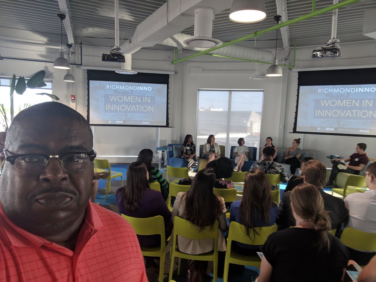 Outstanding #women in #Innovation put on by <a href="/RichmondInno/">Richmond Inno</a> 
#tech #geeks #Geekygirl #rva