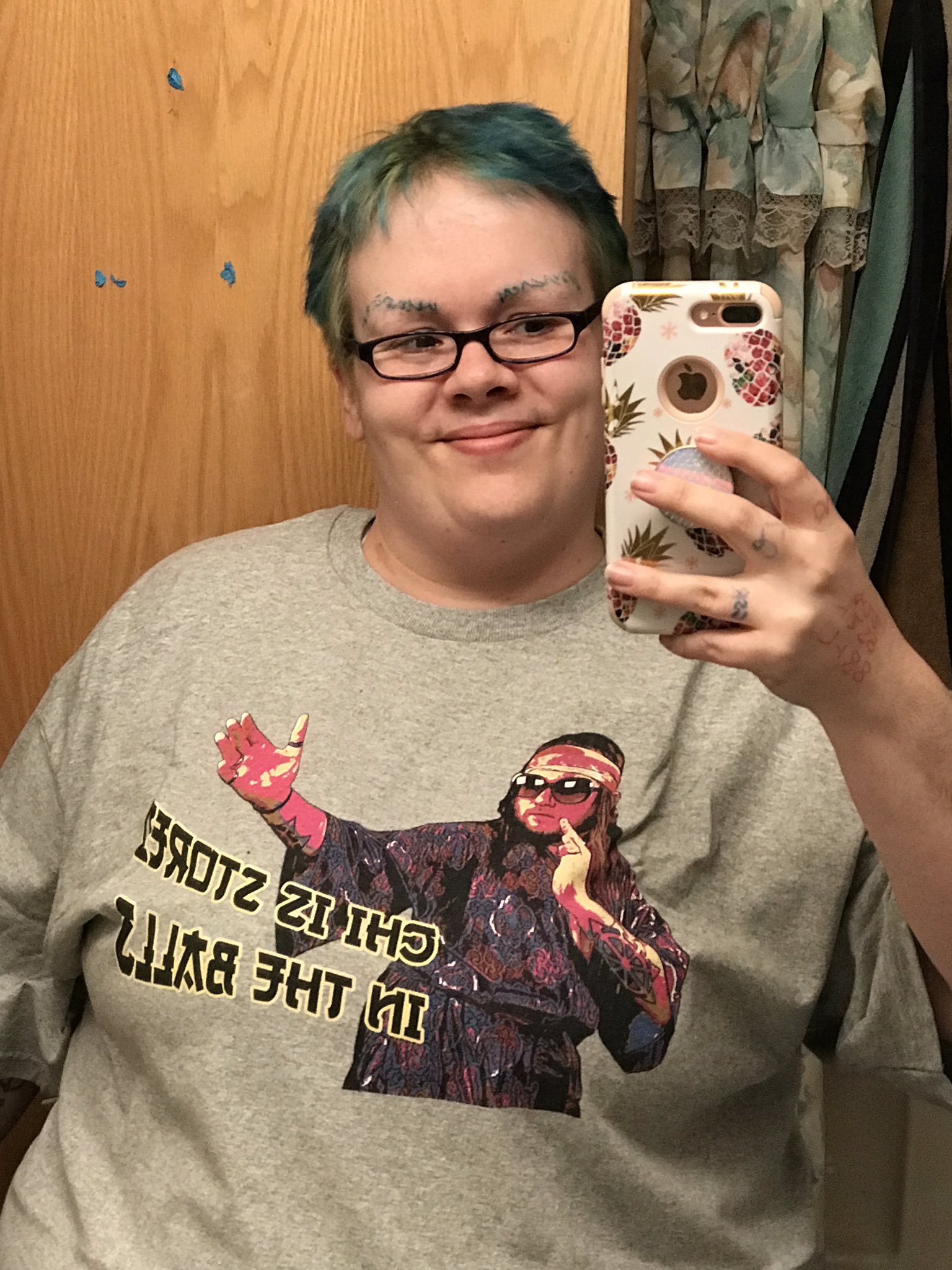 2 pic. I’M SO FUCKING EXCITED!!! My new @RealJeffHoliday Hemlock Moonwolf shirts are here! https://t.co/f9WJMl5U6S