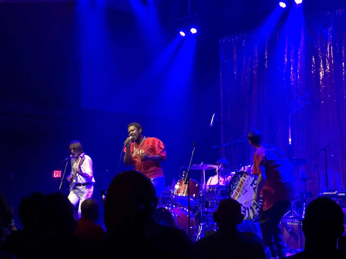 MrshlltwnMauler's tweet photo. Such an awesome @exhexband show tonight @930Club along with @TMessthetics & Clear Channel! ๐ค #ConcertTherapy https://t.co/KmcQQ7ozT6