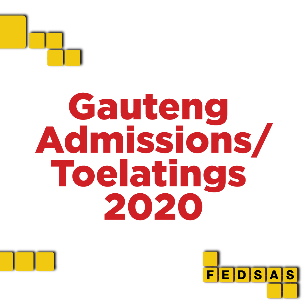 fedsas1's tweet photo. GAUTENG ONLINE APPLICATION POSTPONED TO MAY 20, 2019

Following FEDSAS's letter to the GDE dated 6 May and consultations between FEDSAS and the GDE the opening of the e-platform for applications  has been postponed with one week to 20 May to correct issues with the system. https://t.co/YNaFCIt3Zr