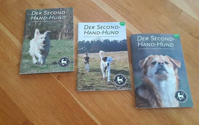 Wir sind sehr stolz,  euch die mittlerweile 5. Auflage unserer *Second-Hand-Hund* - Broschüre zu präsentieren🤗! Ihr findet sie natürlich bei uns im Tierheim, aber auch in zahlreichen Tierarztpraxen, Cafes und Geschäften im Münsterland.
Wenn ihr auch … instagram.com/p/BxTuqvMhJgI/