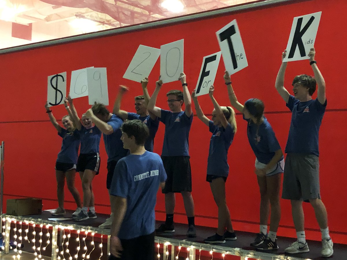 $6,920 raised tonight For The Kids! #rileynight