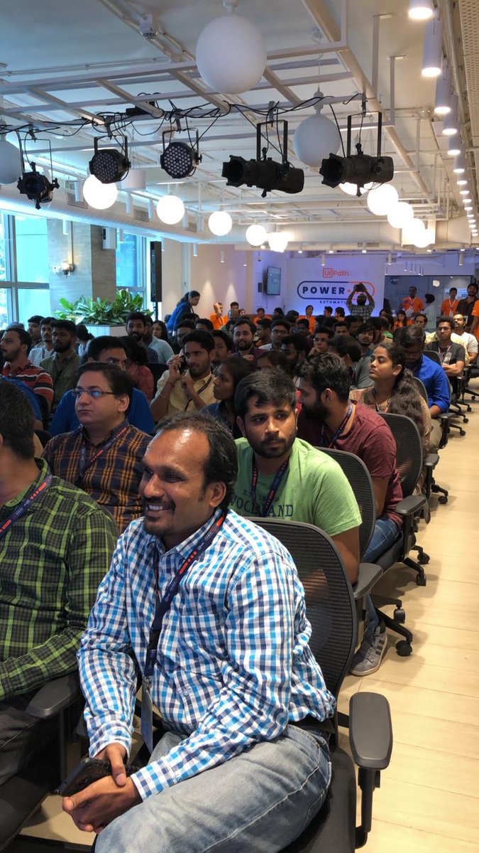 iamraghu0101's tweet image. Great to see the excitement around the @UiPath #PowerUpAutomation Hackathon in Bengaluru today!  Good luck and #HackOn!