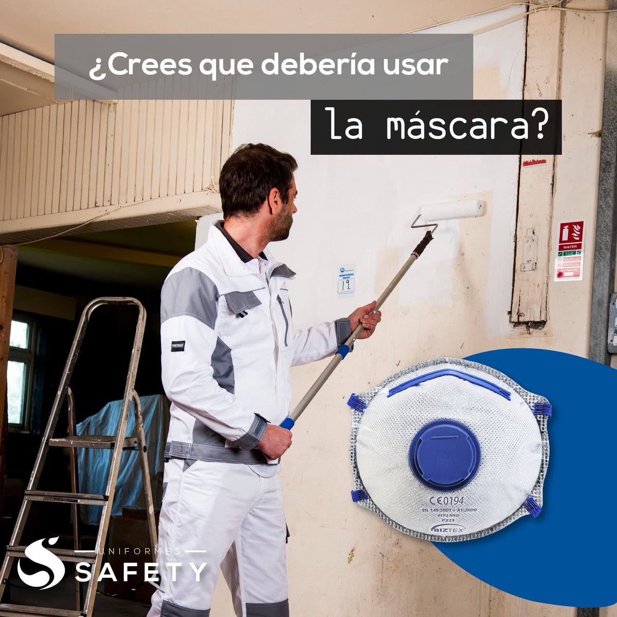 Cuéntanos si para las labores que realiza debería o no usar la máscara