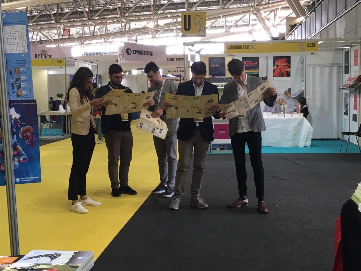 Siamo al <a href="/SalonedelLibro/">Salone Libro Torino</a> #oval stand U143 con la #mappadeltesoro potrete scoprire il #libro giusto per voi #libridaleggere #inchiesta #graphicnovel #narrativa #nonchiamatelasoloeditrice