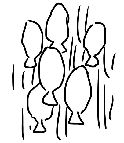 ミナトくん回のデコッターこんなのがいいです ※私は指で絵を描くのが壊滅的に下手である 