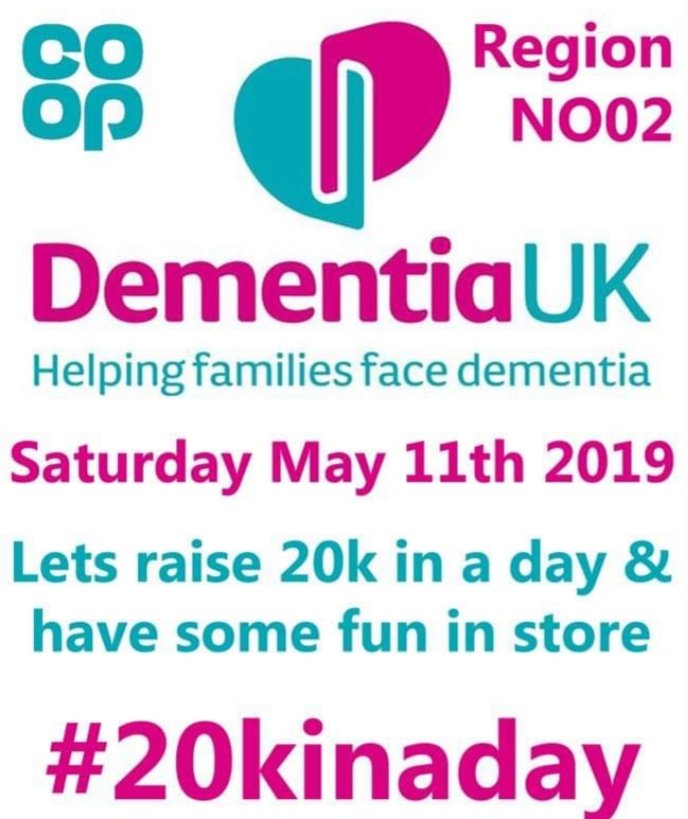 J62Jaxon's tweet photo. Both Ayr stores are fundraising for @DementiaUK today for our #20Kinaday!🎉🎉
@coopsandgate are having poor Kerry locked in a cage 11am -2pm for a sponsored silence &amp; Doonfoot Shop are holding a raffle for a fantastic hamper! 🤫🎁
#TheCoopWay https://t.co/KuSPRrKvv0