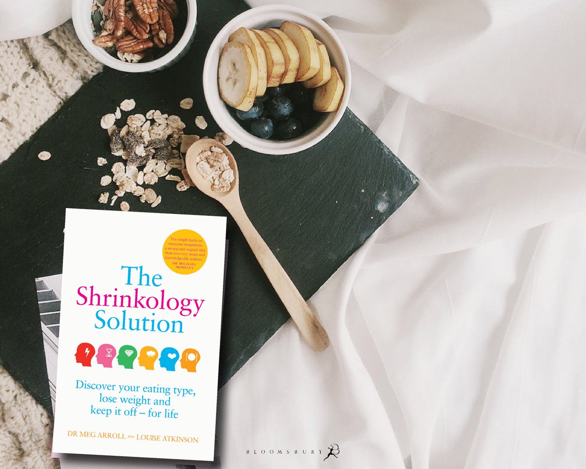 What if we started thinking about the psychology of dieting and eating, rather than just the food on our plates? 
The Shrinkology Solution answers all your questions! <a href="/DrMegArroll/">Dr Meg Arroll</a> <a href="/QuadrilleBooks/">Quadrille Publishing</a> 

amzn.to/2DYmQ6d
