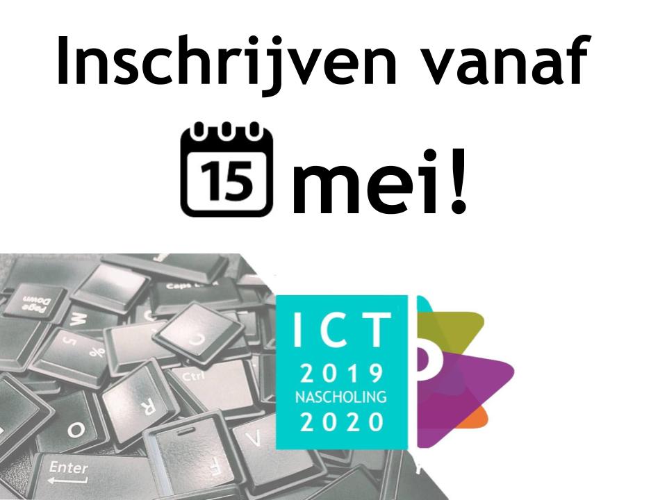 Inschrijven kan vanaf woensdag! Bekijk nu al het aanbod op nascholing.be/2019-2020/inde…