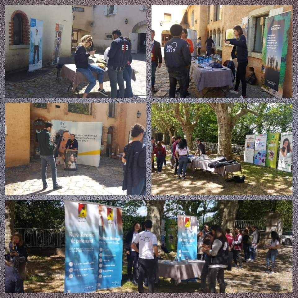 JuniorESIEE's tweet photo. Début du Forum Partenaires !
Avec @ENGIEgroup @EYFrance @Alten_group @BNPParibas @saintgobain
#Defi16 #CNE19 @cnje @ESIEEPARIS https://t.co/9UxHjVYCgS