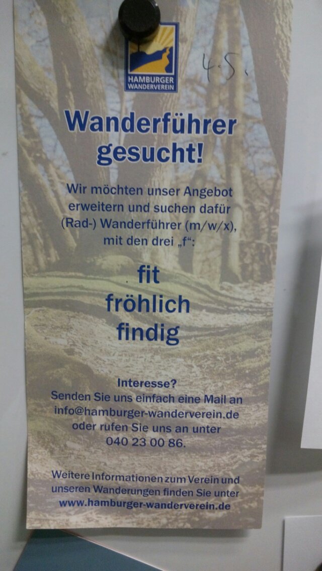 Wanderführer gesucht