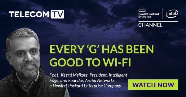 TelecomTV's tweet image. &quot;The key to #WiFi6 is that it will allow control of device-specific access to the air&quot; buff.ly/2Y94IOm @HPE_telco #5G #SmartHomes #MWC19 #Telecoms #WiFi @ArubaNetworks @IntelNetwork