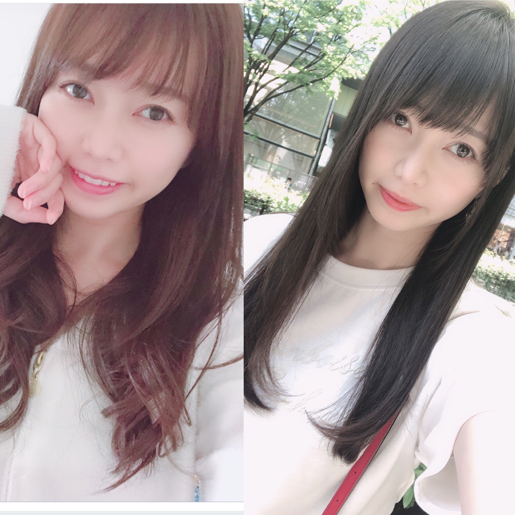 Twitter 上的 嶋村瞳 髪型と髪色で印象変わるよねー T Co 7gogcb0jwr Twitter