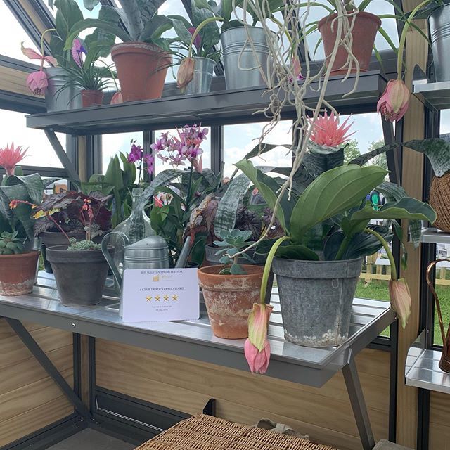 🎉 so pleased to be awarded four stars for our #greenhouse stand at #rhsmalvern bit.ly/2HbqJGC