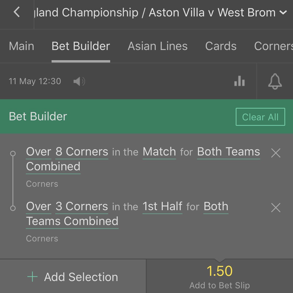 Betaofgambling's tweet photo. ⚽️BET OF THE DAY⚽️

HIT ❤️ IF YOU ARE ON! https://t.co/wSh10BzcHQ