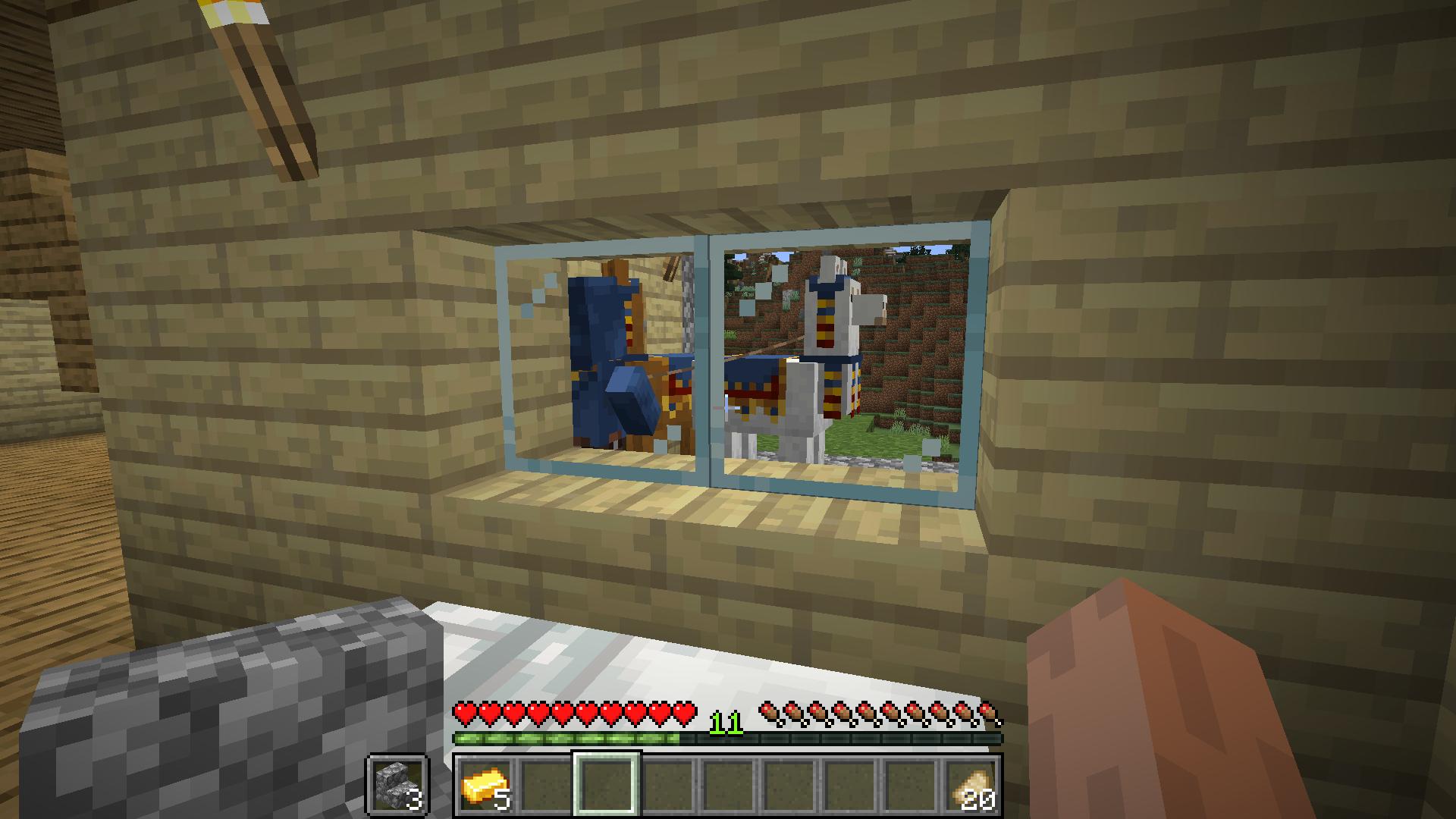 板上 行商人が家を訪ねてきたw せっかくなのでスイカの種を買った Minecraft