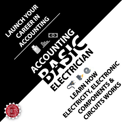 AlamgirIet's tweet image. Registration is open 
#BasicElectrician
#BasicAccounting
#2Months
#AIET