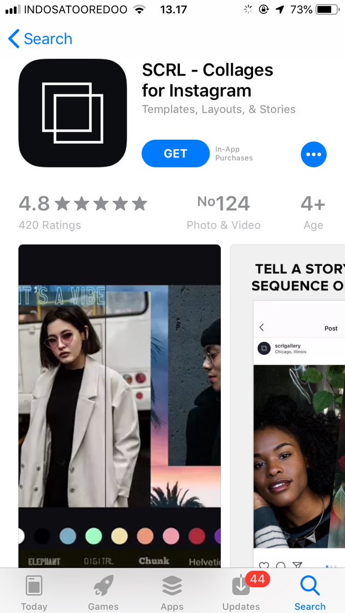 Madariyanhadi's tweet image. Tenang, harap tenang.. Kok ribet banget sih bikinnya! Ada cara kedua, bagi pengguna device iOS temen2 bisa gunakan aplikasi ini.

SCRL - Collages for Instagram. Ups! Untuk Android masih belum tahu nih, kalau temen2 ada yg tahu boleh di share ya #creativemultiplepost