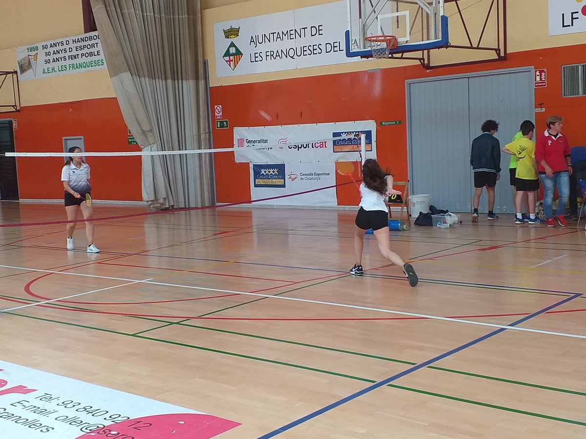 Avui FT Badminton ind a Les Franqueses del Valles <a href="/CEVORI/">CE Vallès Oriental</a> @Pmesportslf <a href="/UCECcat/">Consells Esportius de Catalunya</a> <a href="/esportcat/">Esports</a> #esportescolar #esportivalors
