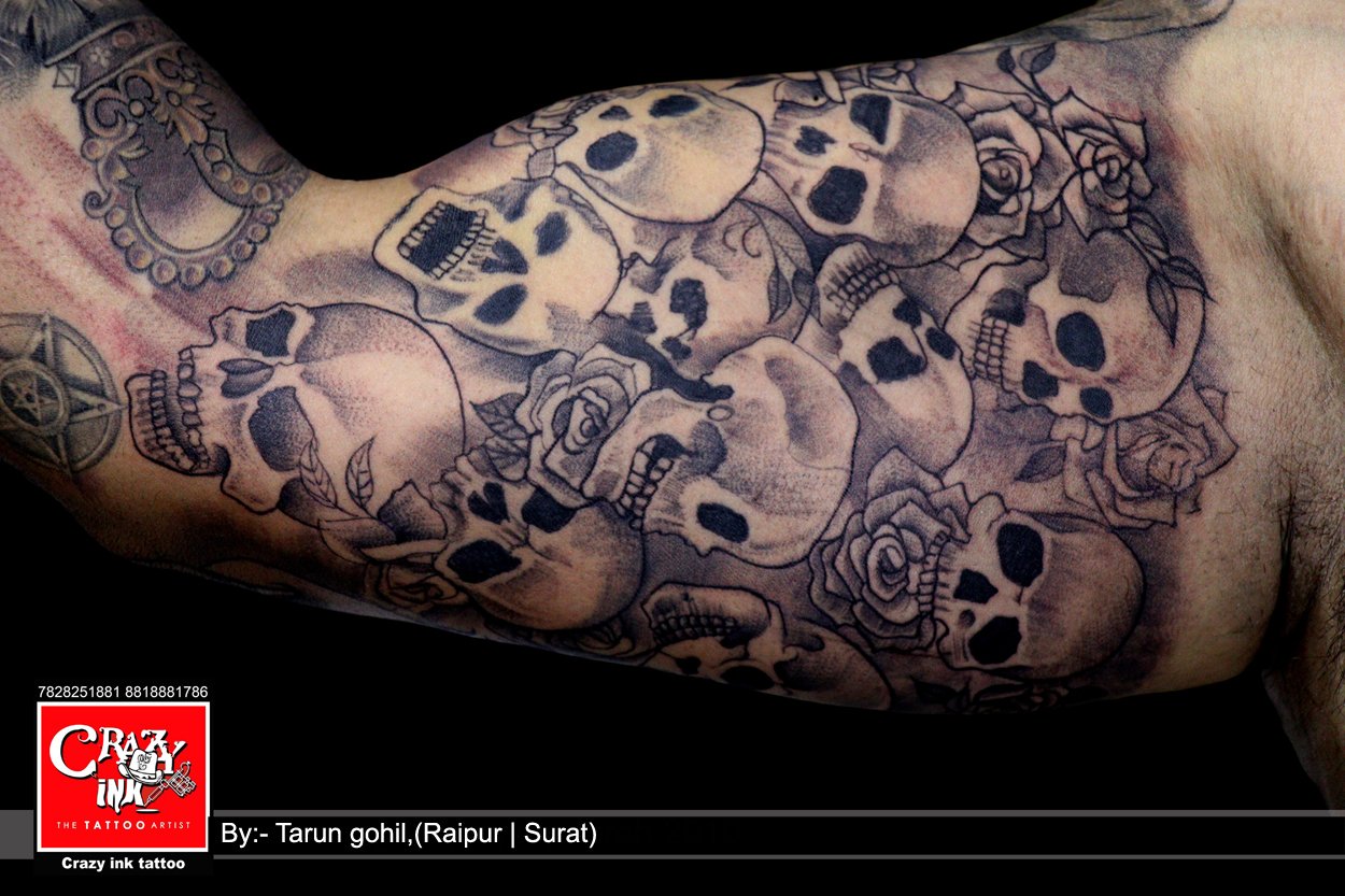 Share more than 68 pile of skulls tattoo latest  thtantai2