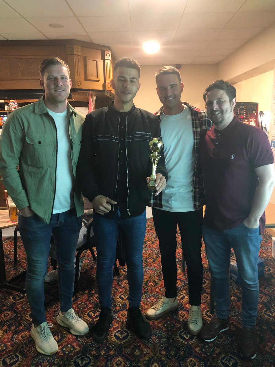 Managers player of the season. Levi Collins