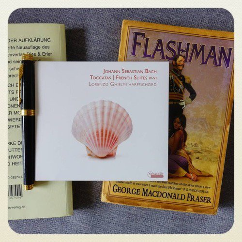 ClassicalCritic's tweet photo. #morninglistening to #LorenzoGhielmi in #Bach’s #Toccatas & #FrenchSuites on @Passacaille_CDs + #7BooksILove via @herbrandall
Amazon: https://t.co/btVQXhIlQo
+ #GeorgeMacdonaldFraser’s wickedly hilarious #Flashman
@GeneralFlashman
@Bach_JohannSeb
#B… https://t.co/kCsdjtpbzQ https://t.co/0Q2CNosg2F