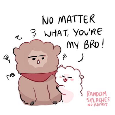 no matter what, rk loves his bro!

#btsfanart #BT21 #RK #DJ @BTS_twt 