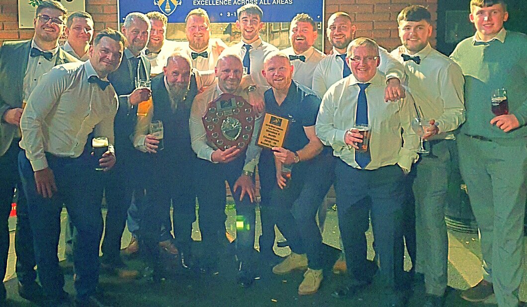 Aspullrfc's tweet photo. Our 2nd team collected their league winning trophy last night... Itβs been a fantastic season for our 2nd XV with many pushing on to the 1st XV...
Photo taken from Andy Hairs camera circa 1927
#uptheemus #aspull #aspullrufc #oneclub #2ndxv https://t.co/7IHTXmQupv