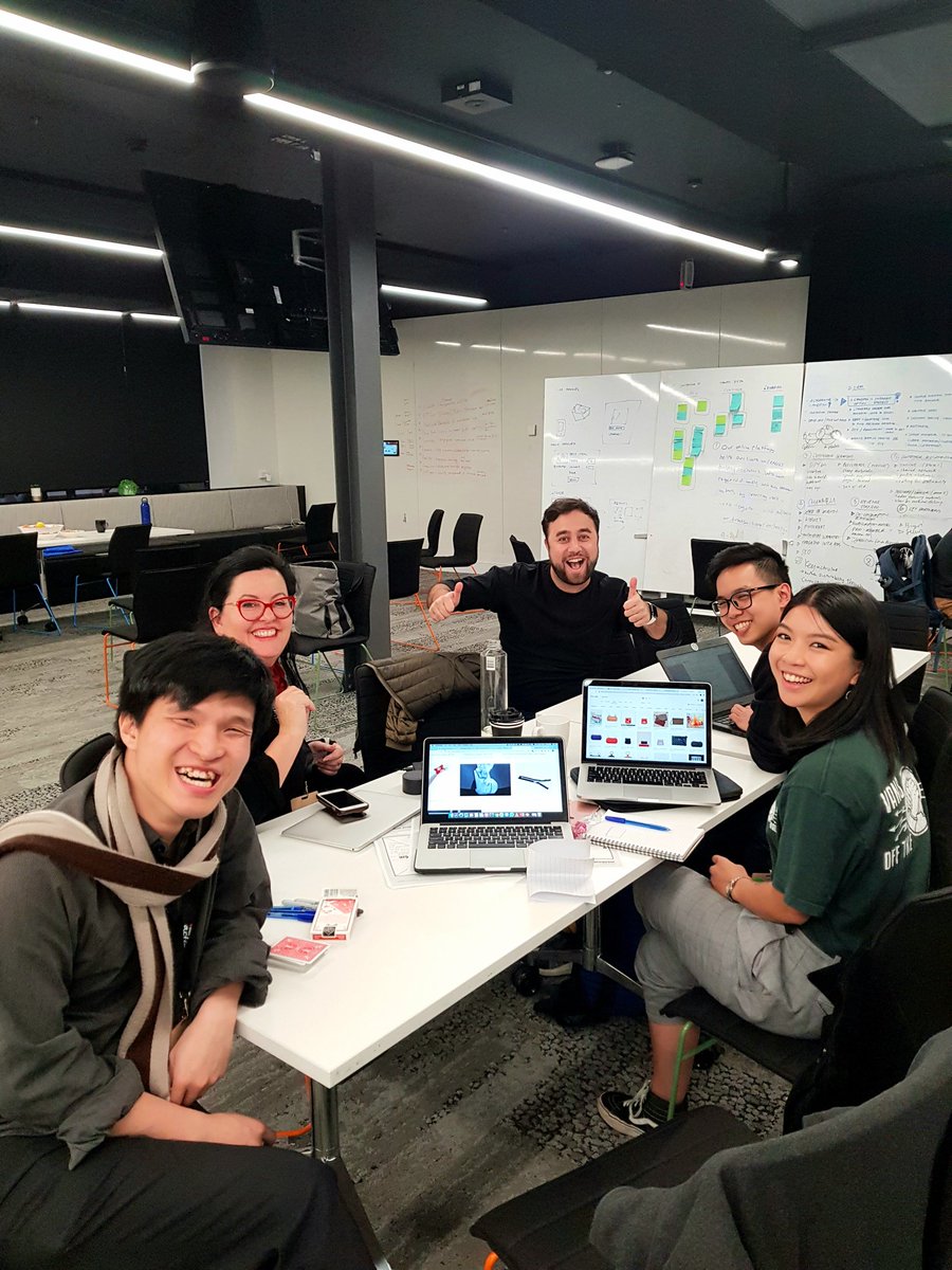SWMelb's tweet photo. Your mentoring skills are in high demand this afternoon @teknover!
Thanks for your advice and insights, we are lapping it up!
#SWMelb #HackathonDay2 #Hackathon #IoTStartup https://t.co/Tdu0Oge9Zb