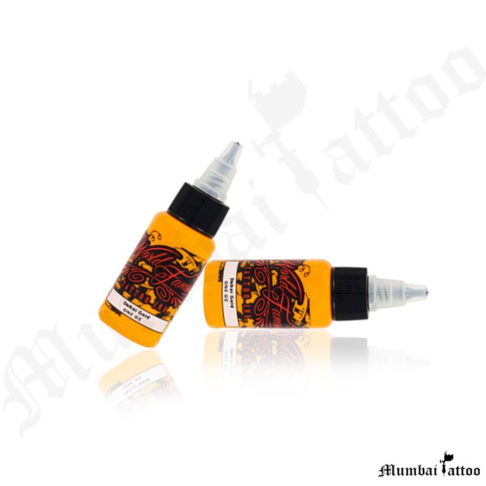 SupplyMumbai's tweet image. WORLD FAMOUS INK DUBAI GOLD 1oz.Price : 600 rs .World Famous Ink offers the highest pigment content, ensuring a rich and highly saturated colors. #tattoomachineparts #customtattoomachines #wholesaletattooneedles #mumbaitattoosupply #mumbai #cst #mumbaitattoosupply #9029993269 .