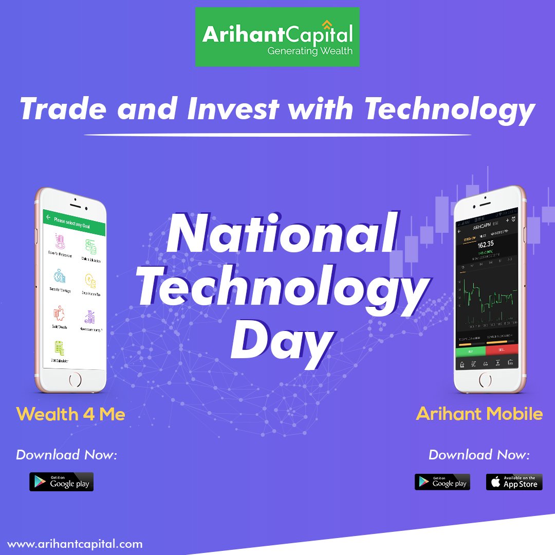 ArihantPlus's tweet photo. Trade and Invest with Technology.
Download Now - https://t.co/7T5Pf7IQLx
#NationalTechnologyDay #Technology #ArihantMobile #OnlineTrading #ArihantCapital #Investing #Investors #Equities #Results #Commodities #ArihantCapitalMarkets
#IPO #ArihantCapitalMarketing #GeneratingWealth https://t.co/Jp3lnF4cJi
