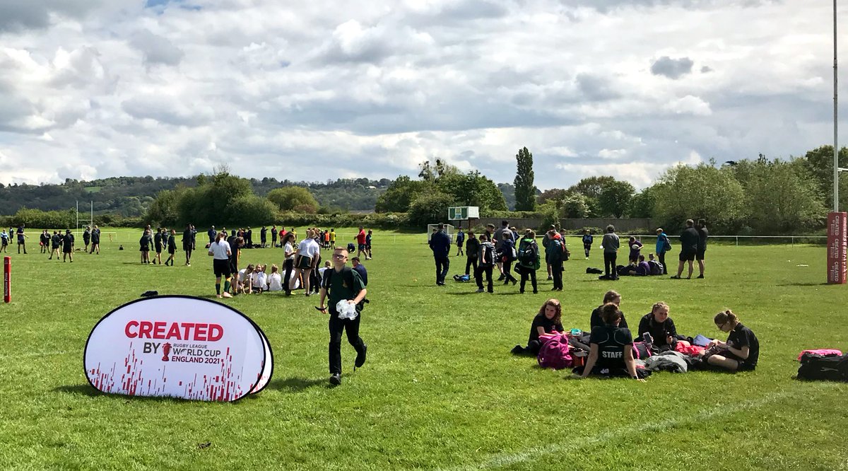 RichardGrahamUK's tweet photo. Delighted to award prizes with #MayorGloucester at All Golds Rugby League schools competition #StPeters. Special congrats to St Peters Year7 winning teams &amp; outstanding players of competition awards Umiyah Sami &amp; Etiosa Izekor https://t.co/DGcUL2UaUU