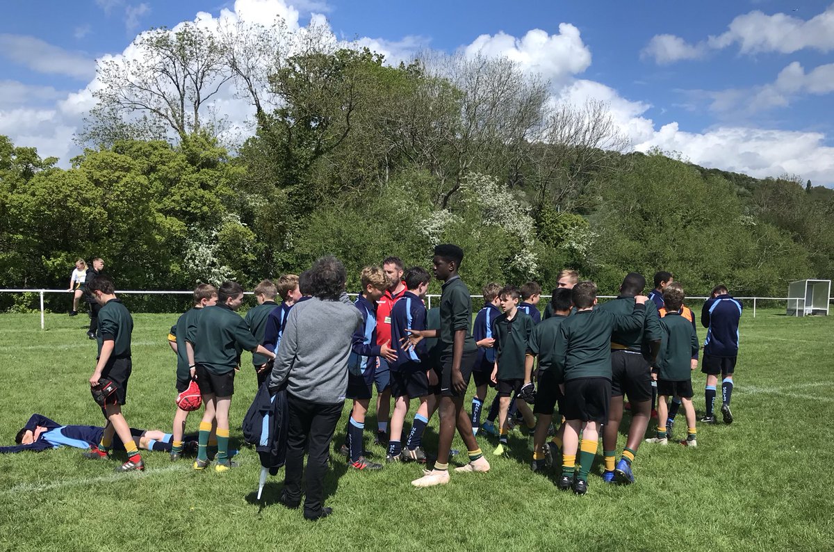 RichardGrahamUK's tweet photo. Delighted to award prizes with #MayorGloucester at All Golds Rugby League schools competition #StPeters. Special congrats to St Peters Year7 winning teams &amp; outstanding players of competition awards Umiyah Sami &amp; Etiosa Izekor https://t.co/DGcUL2UaUU