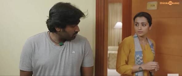 jaanutrish's tweet photo. 😍😍😍 what a chemistry 😘😘 vjs cute reaction lovely 😍😍😍 my angel reaction so natural and lovely 😍😍😘 https://t.co/5RSAjK1T5p