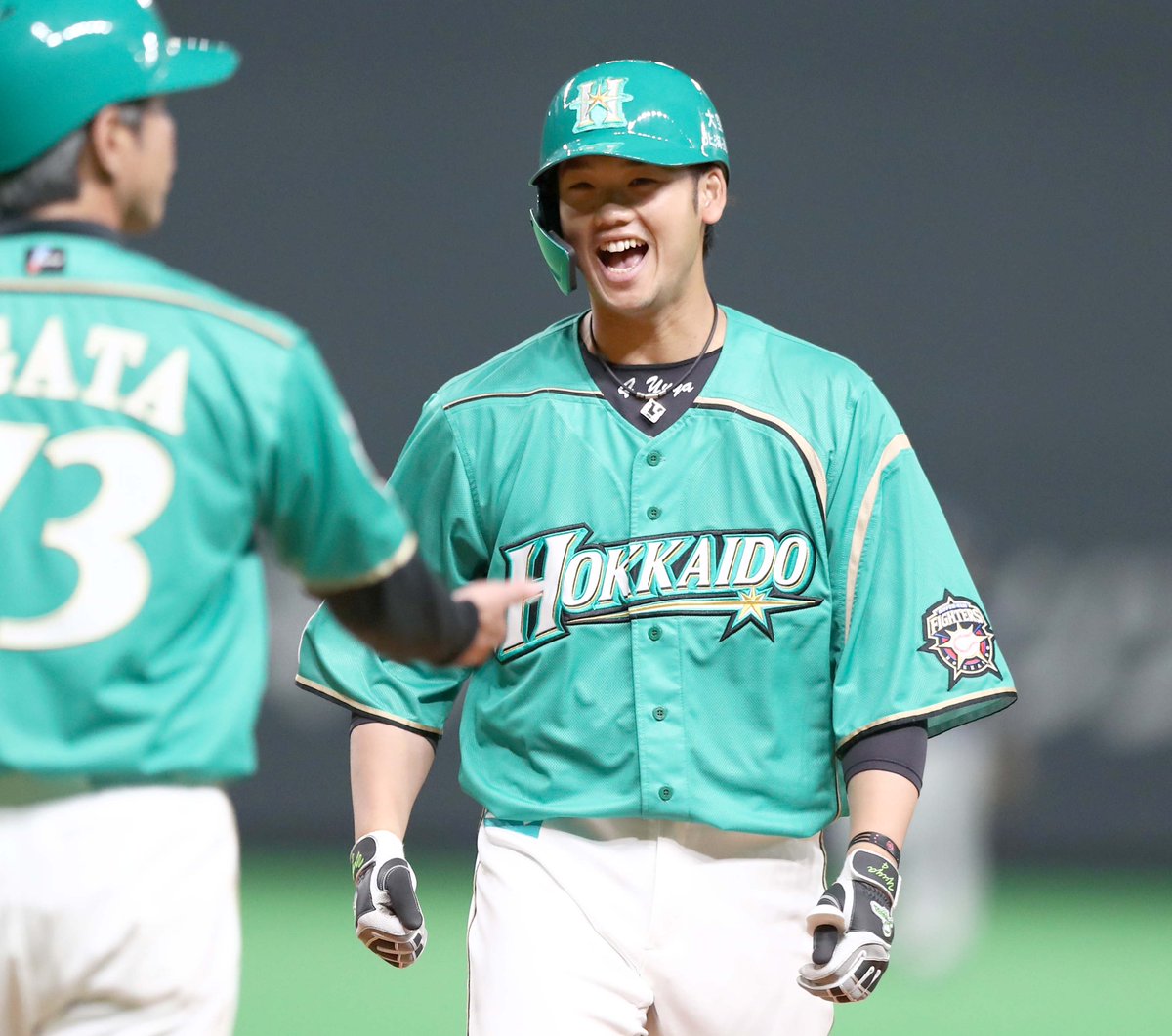 日刊スポーツ 日本ハム担当 Sur Twitter 黒川カメラマンのこぼれショット 谷口雄也 西武戦 今季初安打 笑顔 Lovefighters