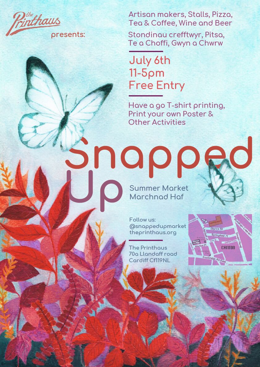SnappedM's tweet image. Join us at our annual Summer market for all the fun, games and great creations. You can try your hand at T-shirt printing, pop in to open artist and makers’ studios and browse the stalls of unique, local arts and crafts. Hope to see you there!