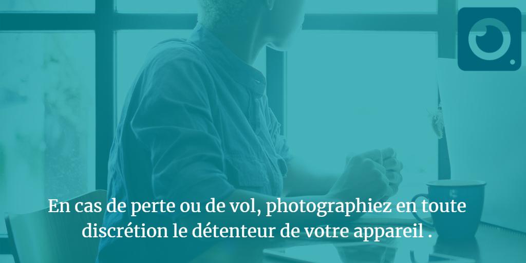 ESET_France's tweet image. En cas de perte ou de vol, photographiez en toute discrétion le détenteur de votre appareil avec ESET Mobile Security à -50% ici ! *Offre limitée ow.ly/gv7O30oEd5Q #AndroidWeek #ESET #Cybersecurity #Promo.