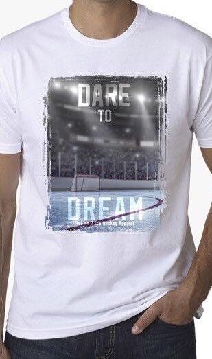 So with <a href="/TeamGBicehockey/">Team GB Ice Hockey</a> playing Germany today and them using #DaretoDream we are going to give away one of our Dare to Dream tee shirts for every GB goal scored today. Just follow us and RT this tweet to enter. Winners announced after today’s game. #DareToDeam