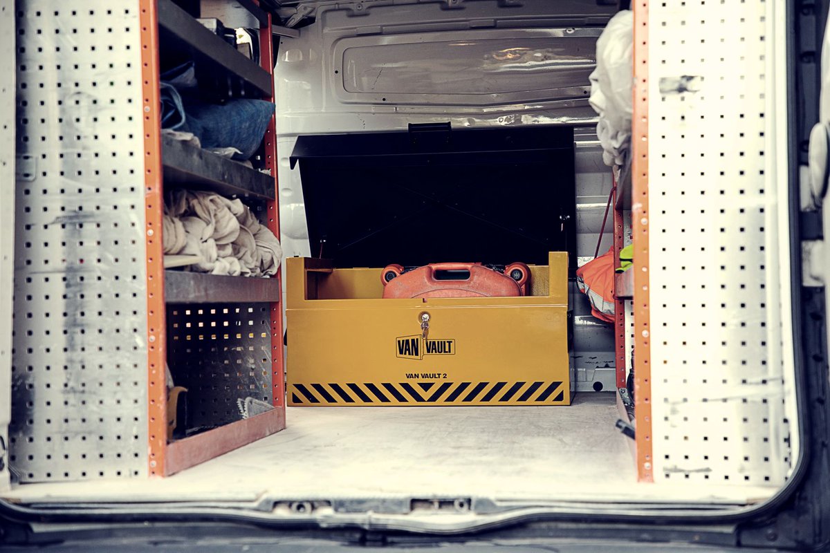 VanVault's tweet image. What's your kit of choice:
A Slider or a Van Vault 2?
Tweet us your choice and pictures of your set-up.
#VanVault #ToolSecurity #Tradesman #VanSecurity #Storage #Toolbox