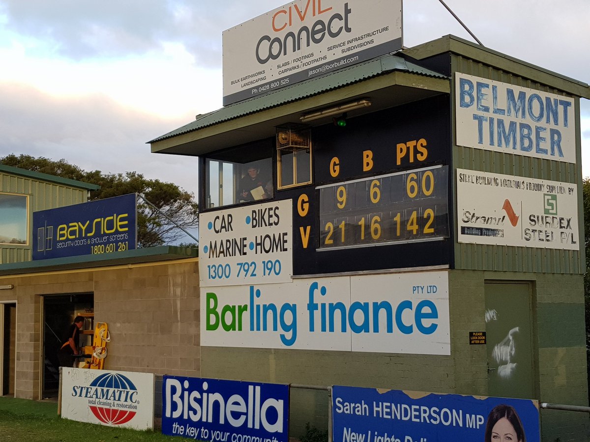 FT <a href="/AFLBarwon/">AFL Barwon</a> GFL Seniors Rd 5.
<a href="/GeelongWGiants/">GeelongWestGiants</a> defeat <a href="/GrovedaleTigers/">Grovedale Tigers</a> by 82 pts.
9.6-60 v 21.16-142
#GFLTigersGiants