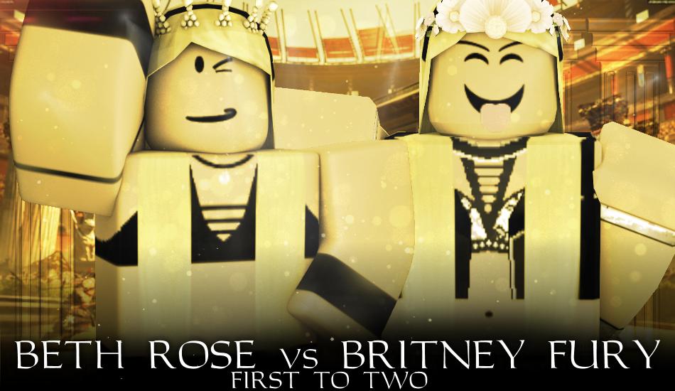 CCWRBLX's tweet photo. BRITNEY FURY RETURNS | TONIGHT!

After winning the Gina Fuentez Memorial Battle Royal at #CCWMania, @BritneyAllure makes her return to the main shows, taking on @BethRose_ROBLOX!

Will @BritneyAllure be successful on her return, or can @BethRose_ROBLOX overcome her?!

#CCW https://t.co/6Awpafasu1