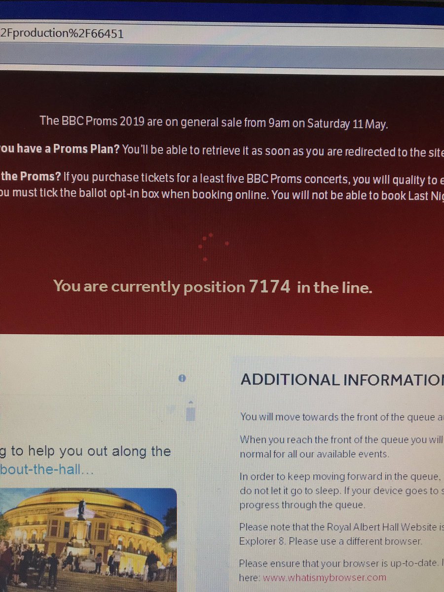 SouthNorfGal's tweet image. That yearly stress of putting life on hold to get those damn tickets #bbcproms #jointhequeue