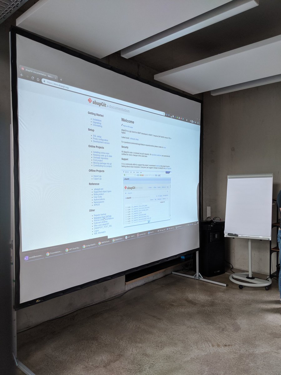 KoningsJohannes's tweet image. Some insides of #abapGit incl. documentation docs.abapgit.org on GitHub by @chris_guenter #abapGitBunKai