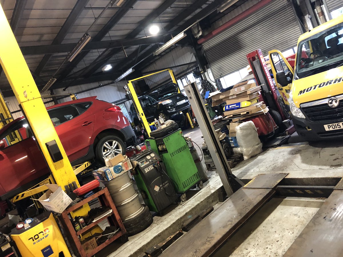 Early morning check-in with Francis Richards <a href="/FRMAuto/">FRM Automotive</a>