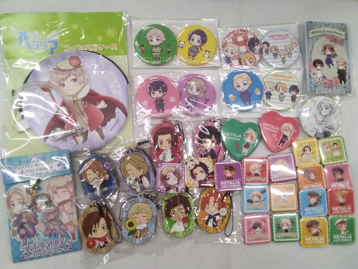 K Books キャラ館 少年まんが V Twitter 長ぐつで乾杯だ ヘタリア 入荷情報 ヘタリア ヘタリアグッズ多数入荷致しましたぁー 品切れしておりましたグッズもございますので この機会にぜひアニメ館ご利用下さいませ Kbooks アニメ館 池袋