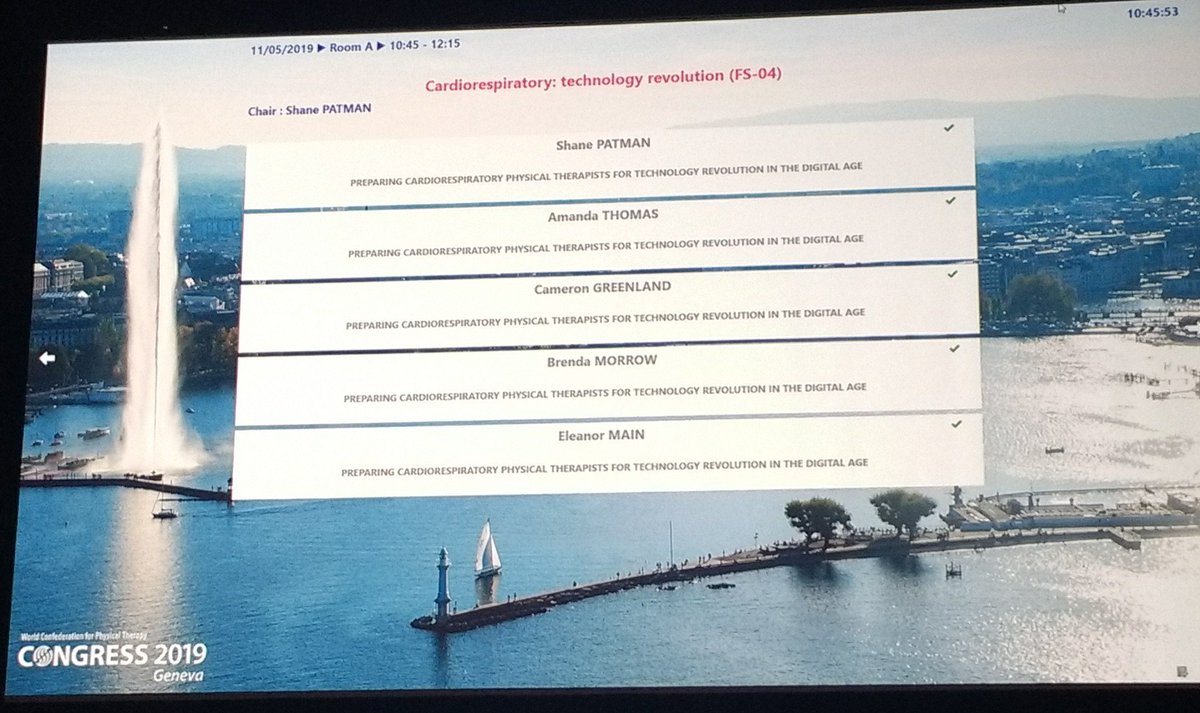 ACPRC (@theacprc) on Twitter photo The technological revolution here! With our very own <a href="/MainEleanor/">Prof. Eleanor Main</a> and <a href="/MandieT_Physio/">Amanda Thomas</a> ... I believe this session is being live streamed #WCPT2019 #globalPT The technological revolution here! With our very own <a href="/MainEleanor/">Prof. Eleanor Main</a> and <a href="/MandieT_Physio/">Amanda Thomas</a> ... I believe this session is being live streamed #WCPT2019 #globalPT
