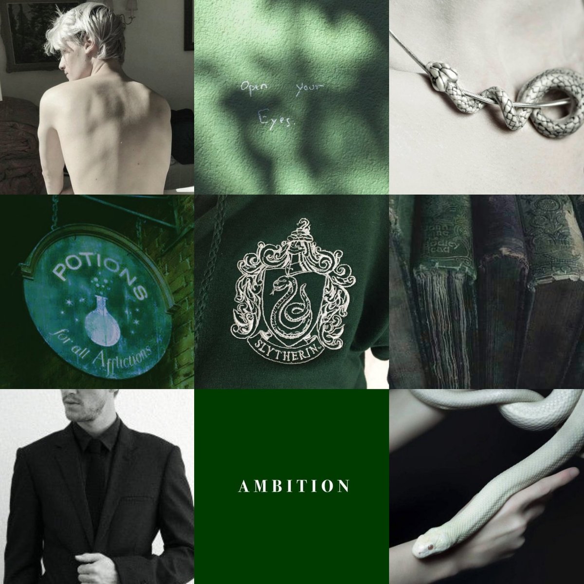 Slytherin sex god by the