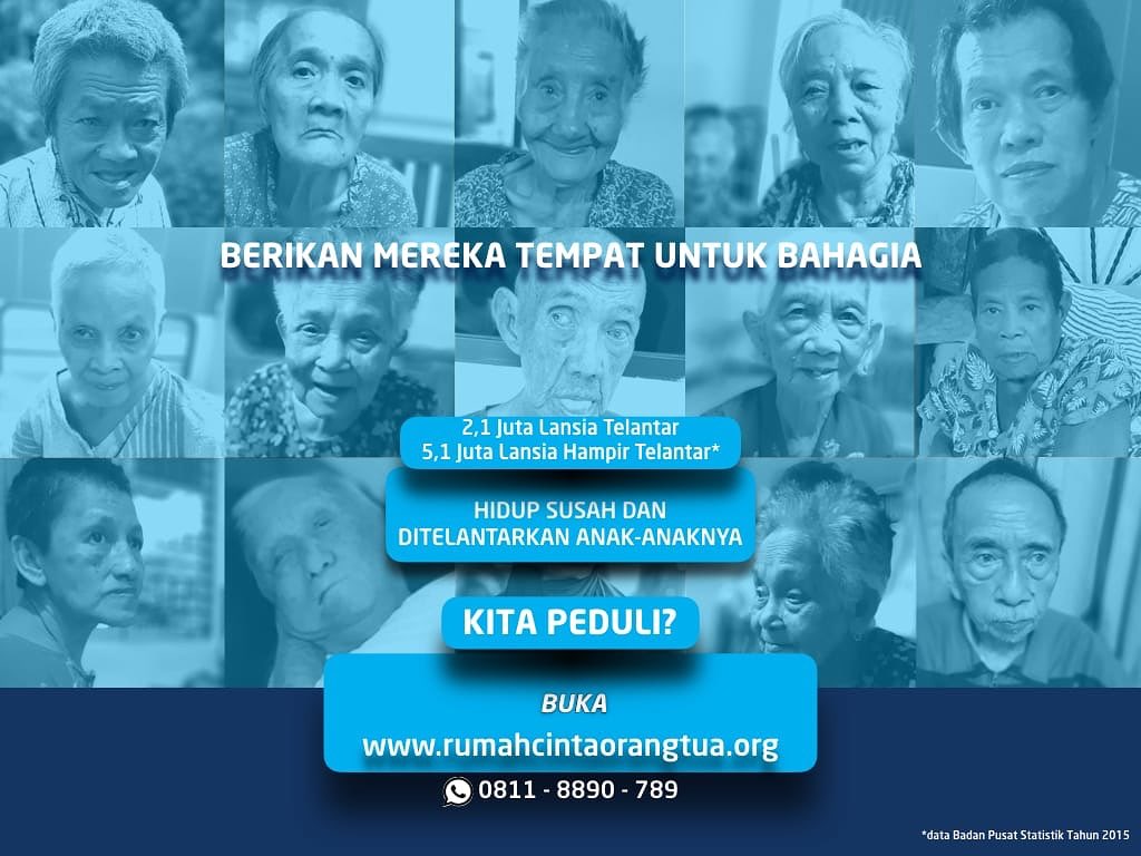 taingmayus's tweet photo. yuk kita peduli untuk membantu orang tua yang telantar dan  berikan mereka tempat untuk bahagia dengan kepedulian kita.

@rumahcintaorangtua
Fb: Rumahcinta Orangtua https://t.co/7l3uSoy9qT