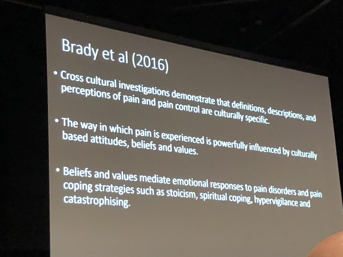 Cultural differences in the experience of pain <a href="/shoiab1/">Shoiab</a> #wcpt2019
