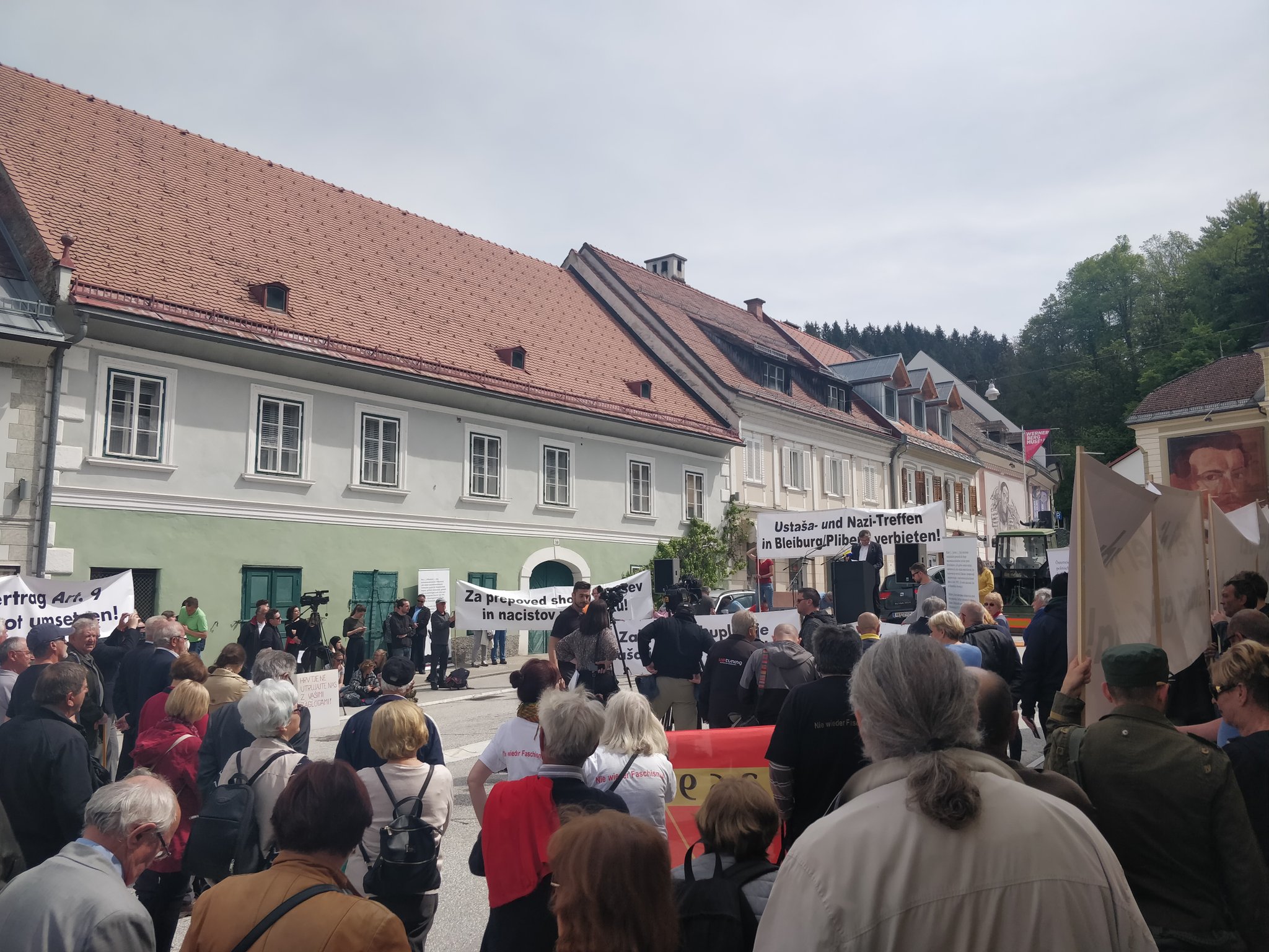 das faschistische Ustaa-Treffen in Bleiburg/Krnten 2019 